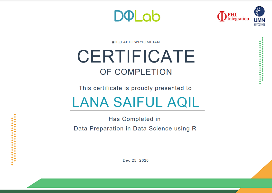 Preparation Data Using R